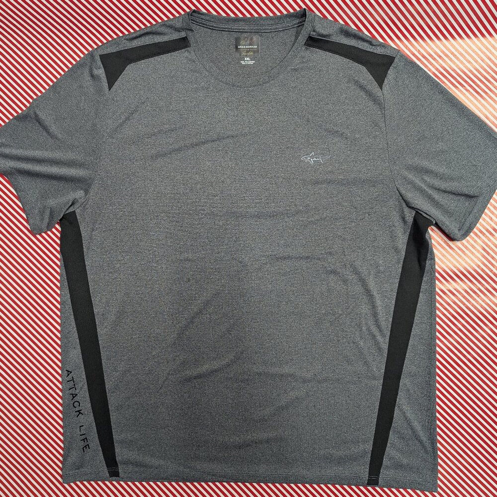Greg Norman for Tasso Elba Attack Life Polo Shirt – Men’s XXL – Barely Worn